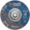 Weiler 7 in Dia, 1/8 in Thick, 5/8 in-11 UNC Arbor Hole Size, Aluminum Oxide, 30 Grit 58222 - alternate 1